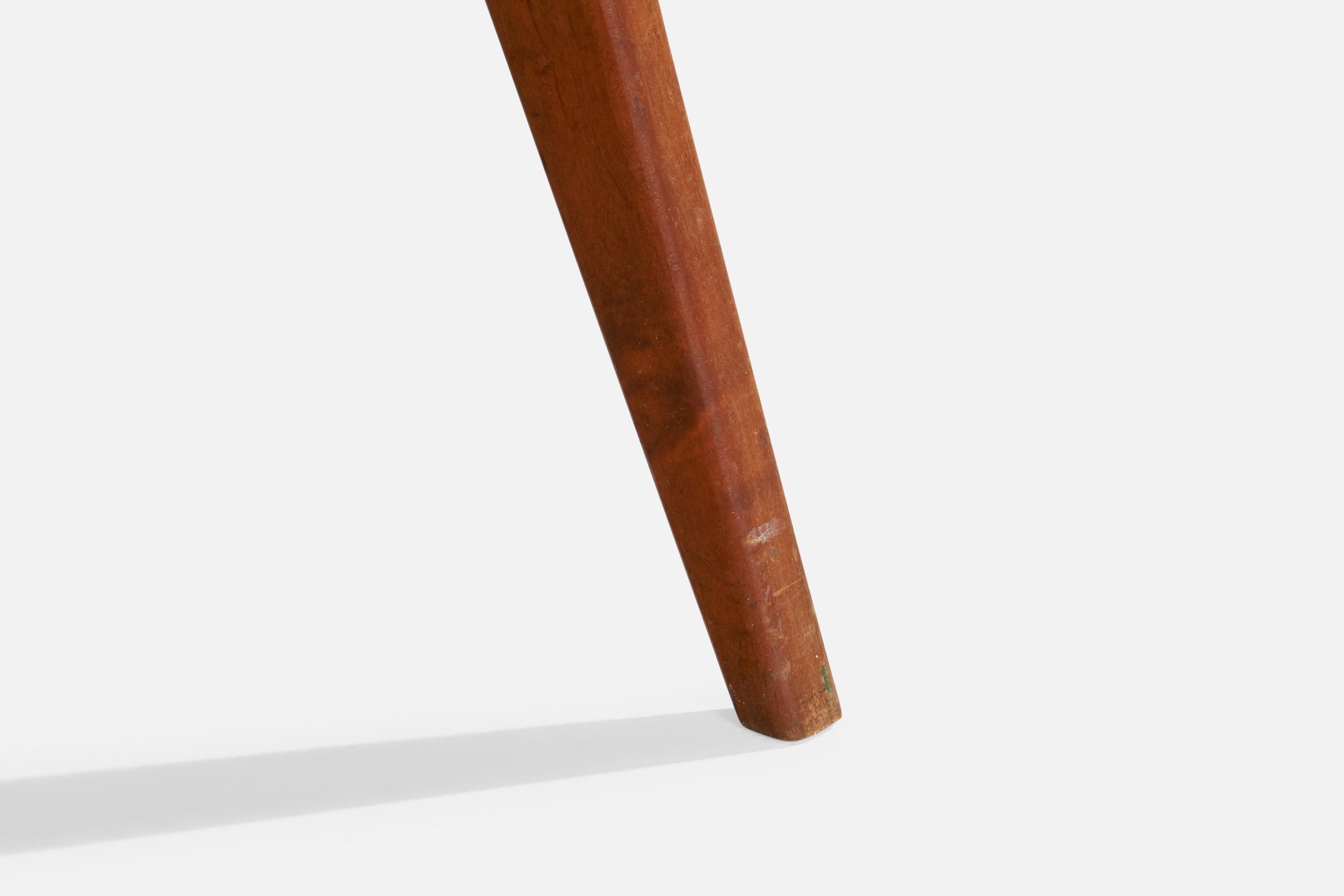 Design/One, Tabouret, Wood, Fabrice, USA, années 1950 en vente 5