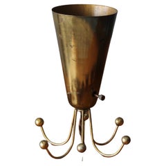 American Designer, Table Lamp, Brass, United States, 1950s