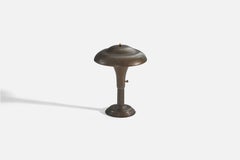 American Designer, Table Lamp, Metal, United States, 1930s