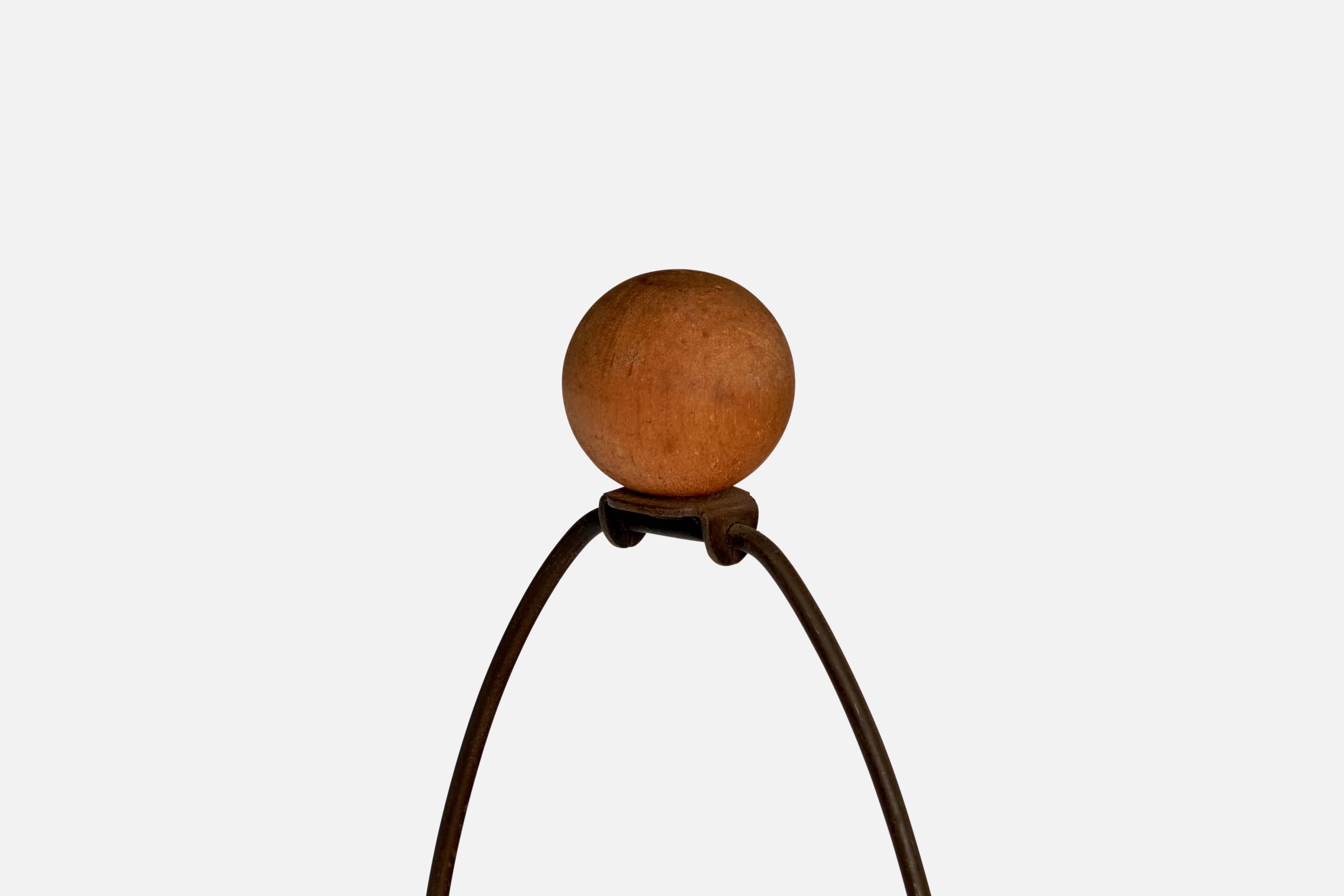 Designer américain, lampe de table, céramique, États-Unis, années 1950 Bon état - En vente à High Point, NC