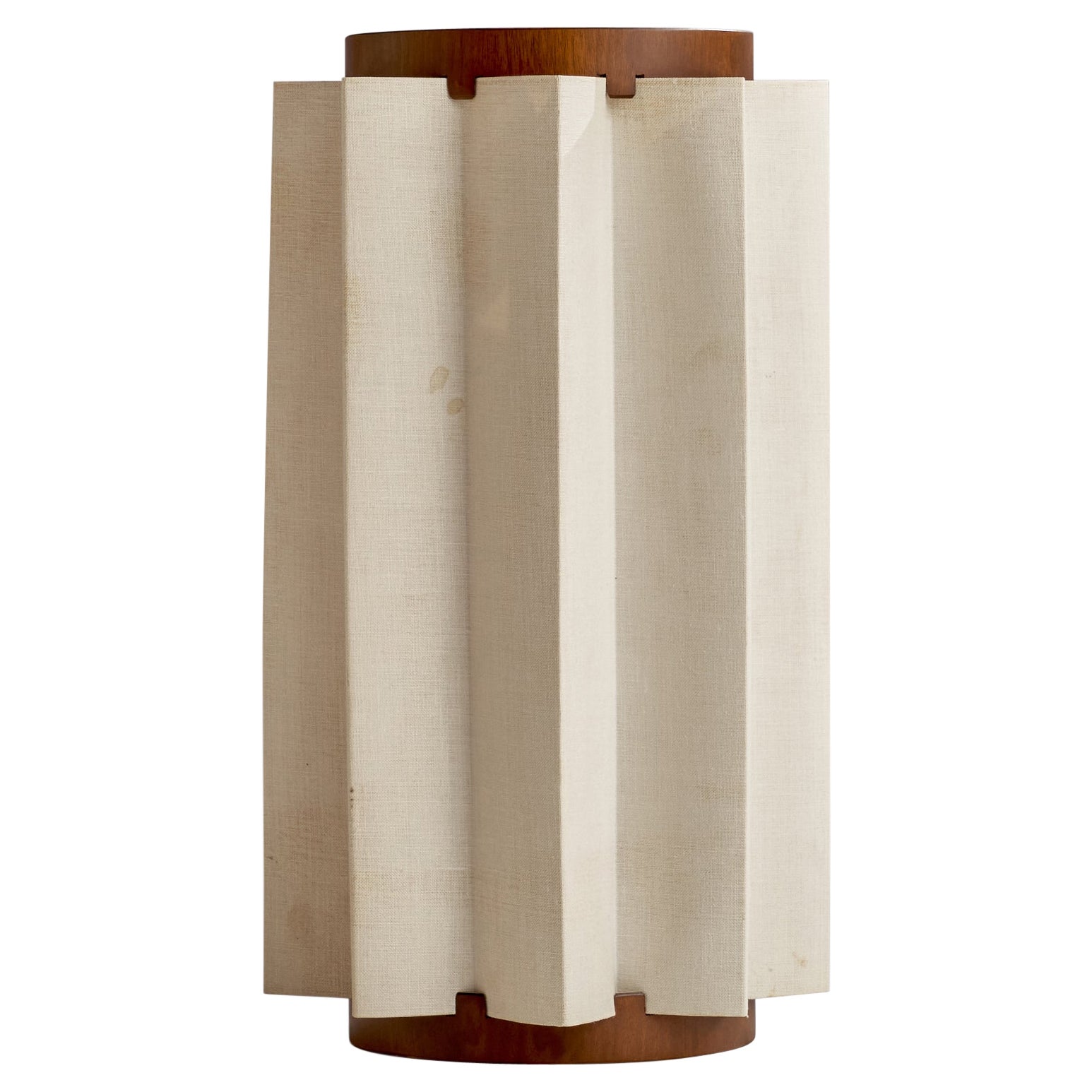 American Designer, Table Lamp, Wood, Acrylic, Paper, USA, 1950s