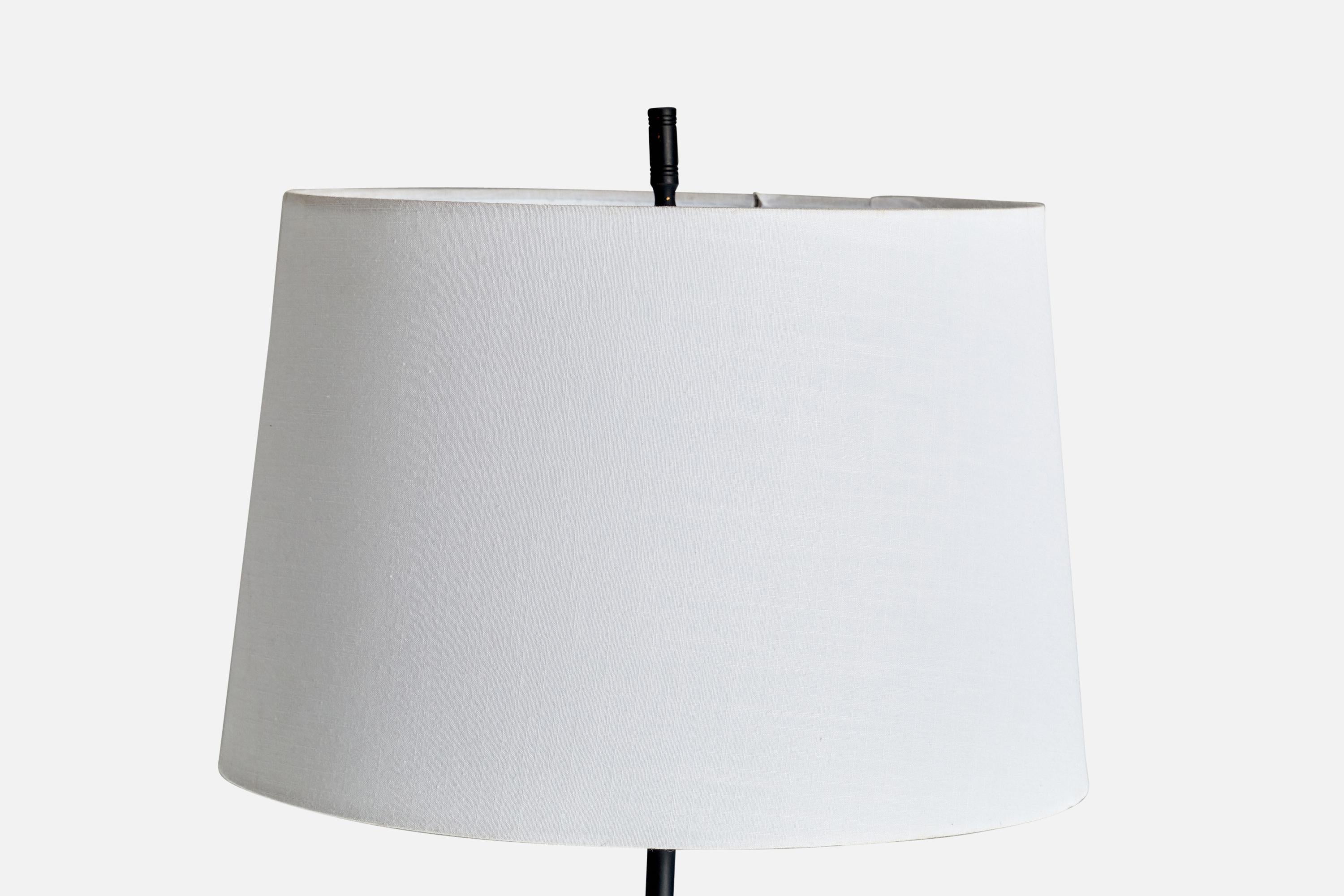 Diseñador americano, Lámparas de mesa, Hierro, EE.UU., Década de 1950 en Bueno estado para la venta en High Point, NC