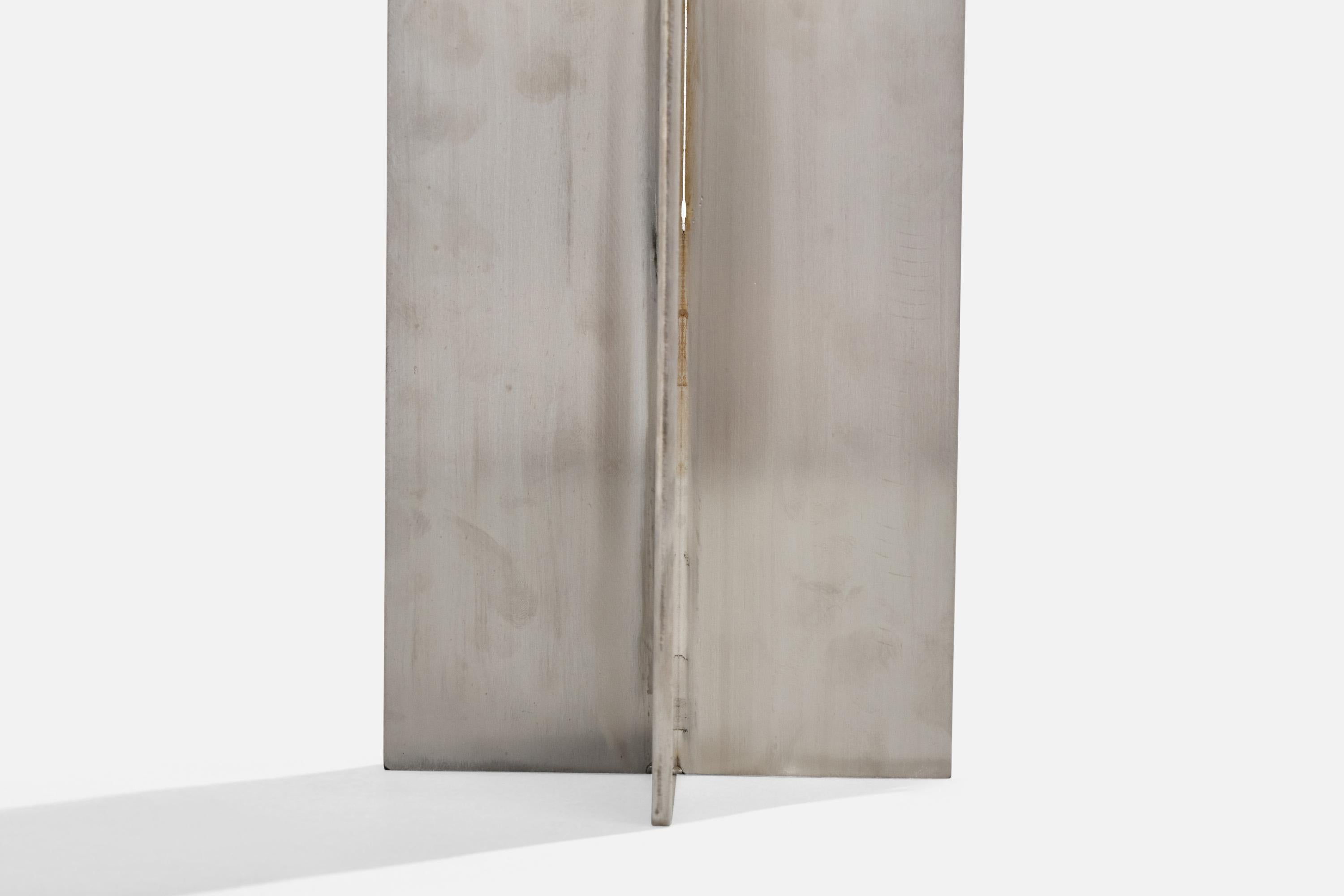 American Designer, Table Lamps, Steel, USA, 1960s For Sale 4
