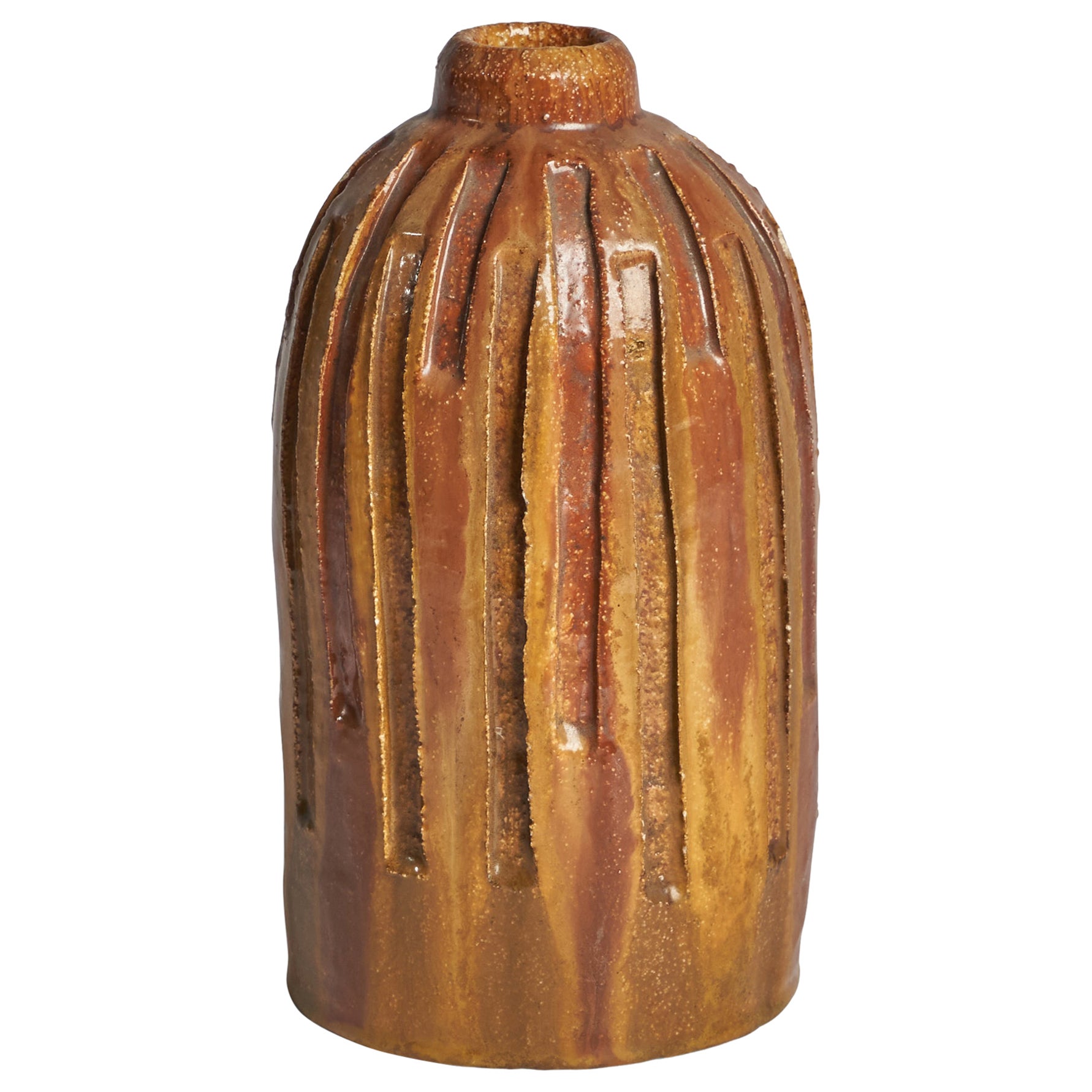 Diseñador americano, Jarrón, Cerámica, EE.UU., Década de 1960