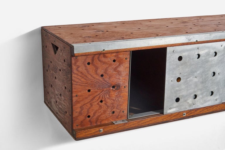 American Designer, Wall Hanging Oak, Metal, United States