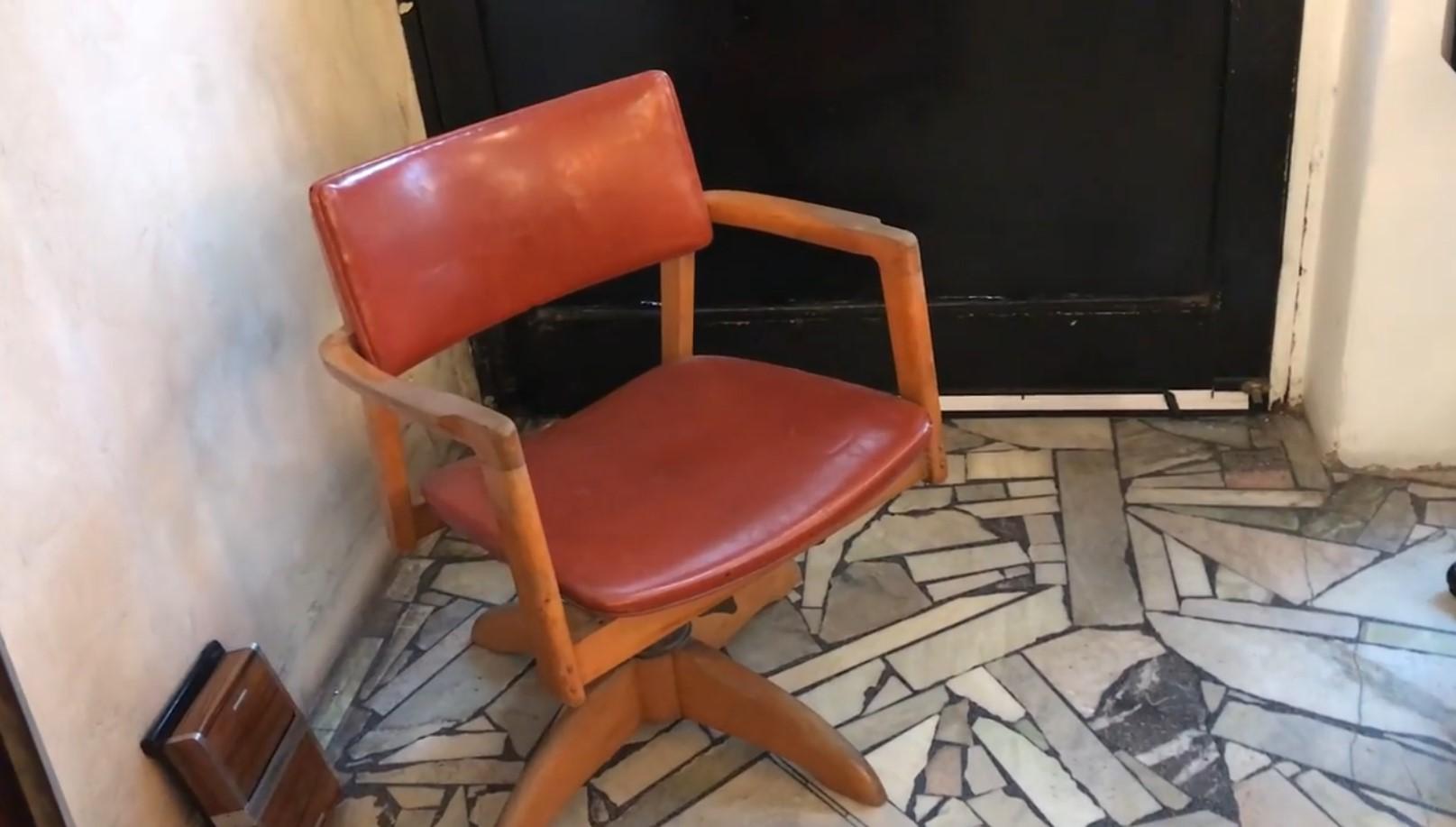 Mid-20th Century American Desk Armchair, 1950 For Sale