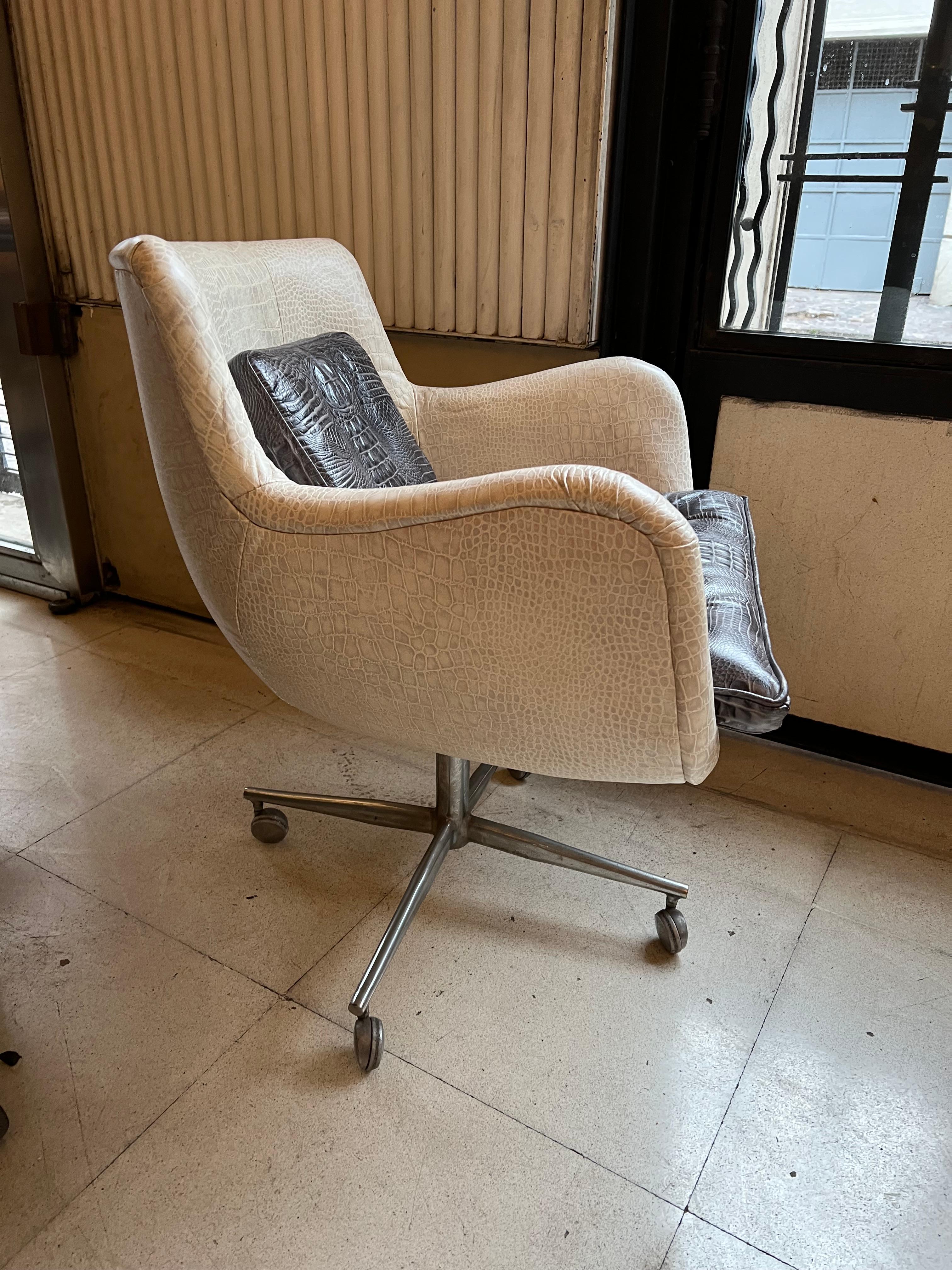 Late 20th Century American Desk Armchair, 1970 For Sale