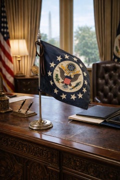 American Diplomatic Mission Flag, Judaica- Liberation of Concentration Camp 1945