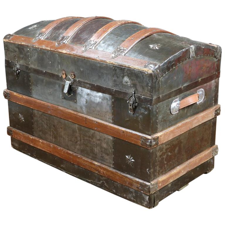 American Dome Top Trunk For Sale at 1stDibs antique dome top steamer