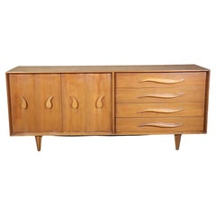 Vintage American Dresser w/ Inlay Legs