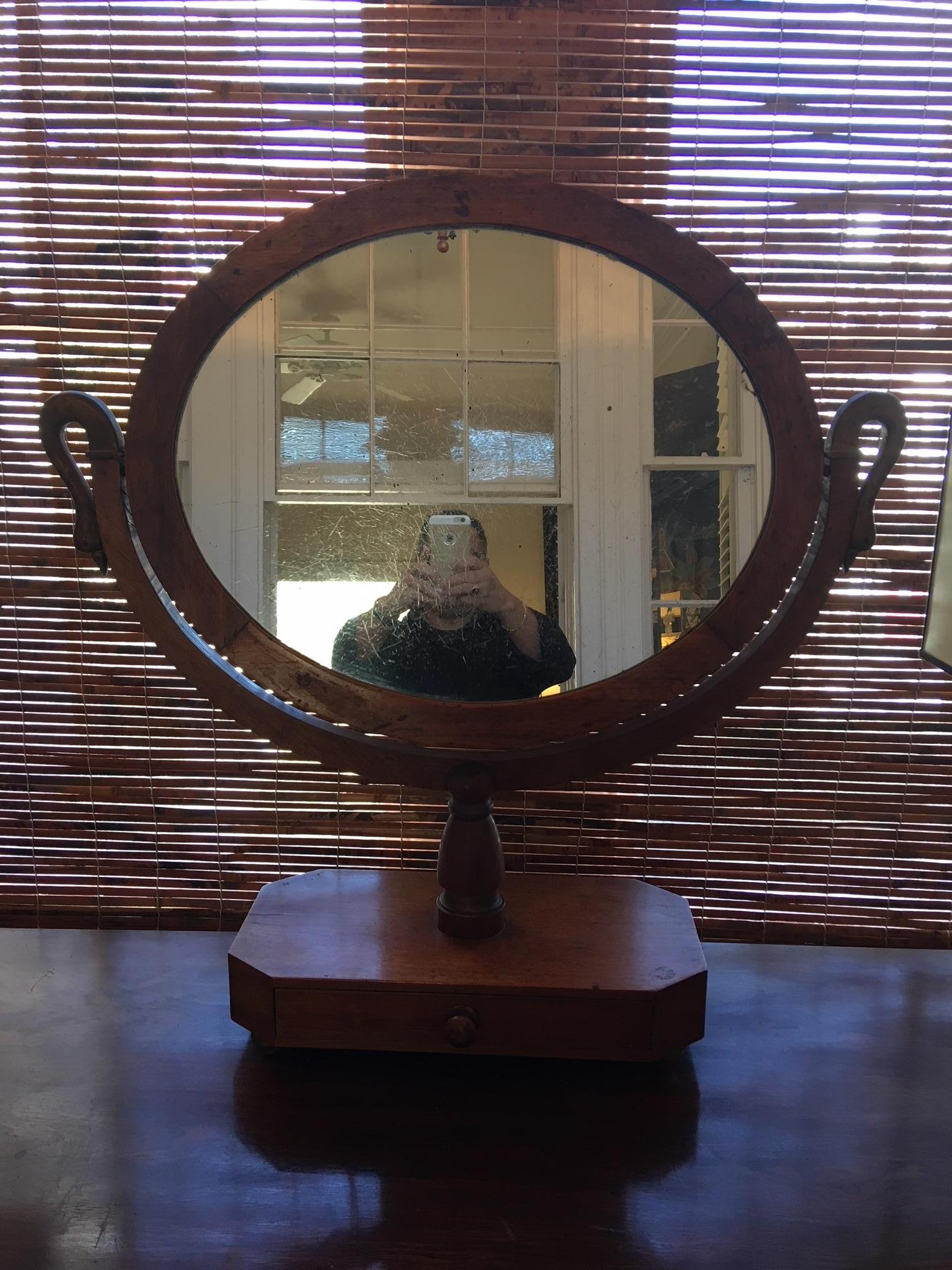 American dressing mirror, mid-20th century.
   