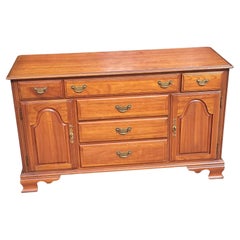 Vintage American Drew Federal Style Cherry Buffet