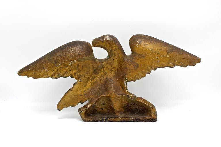 American Eagle Cast Iron Doorstop at 1stdibs