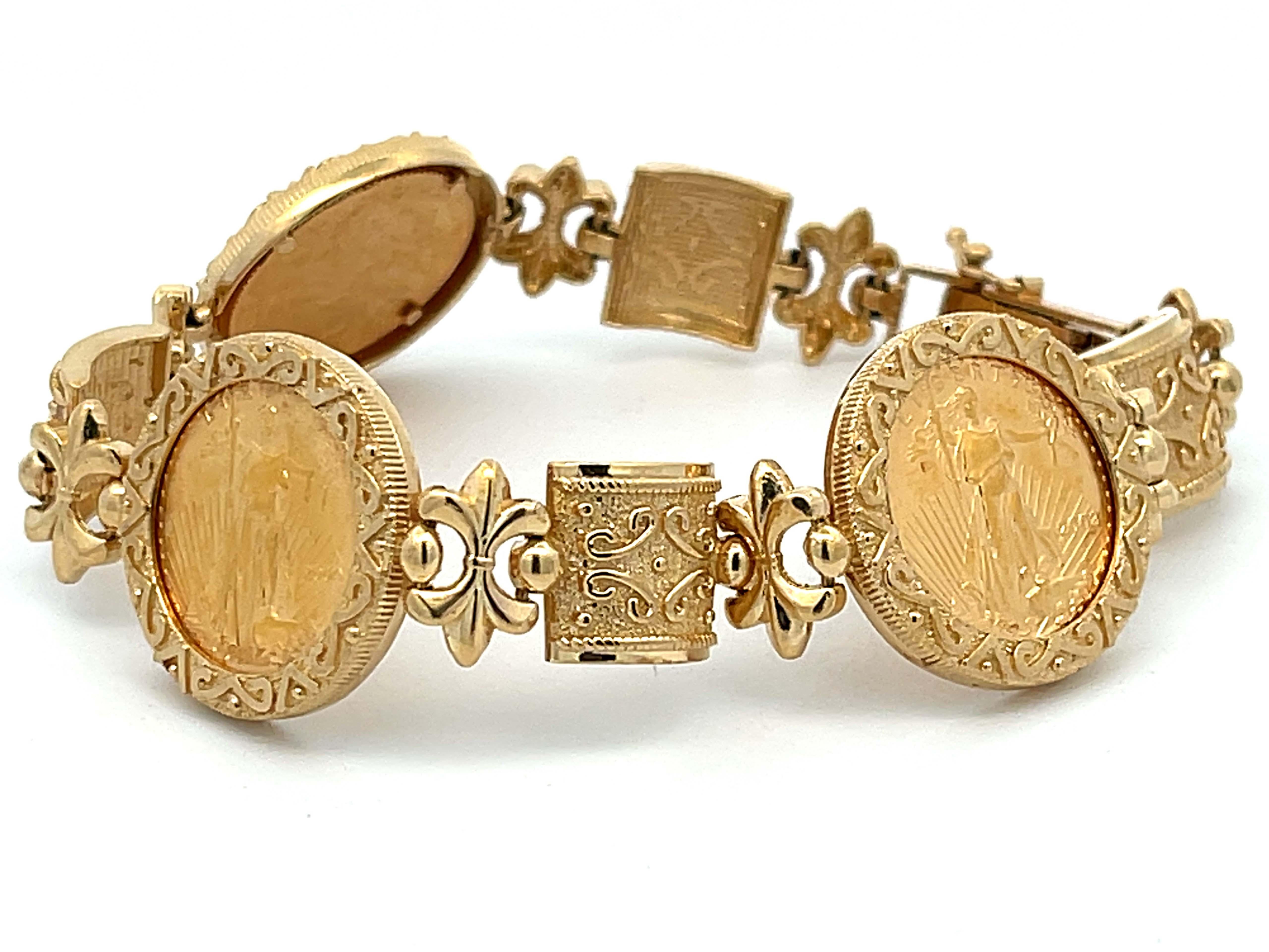 gold eagle bracelet