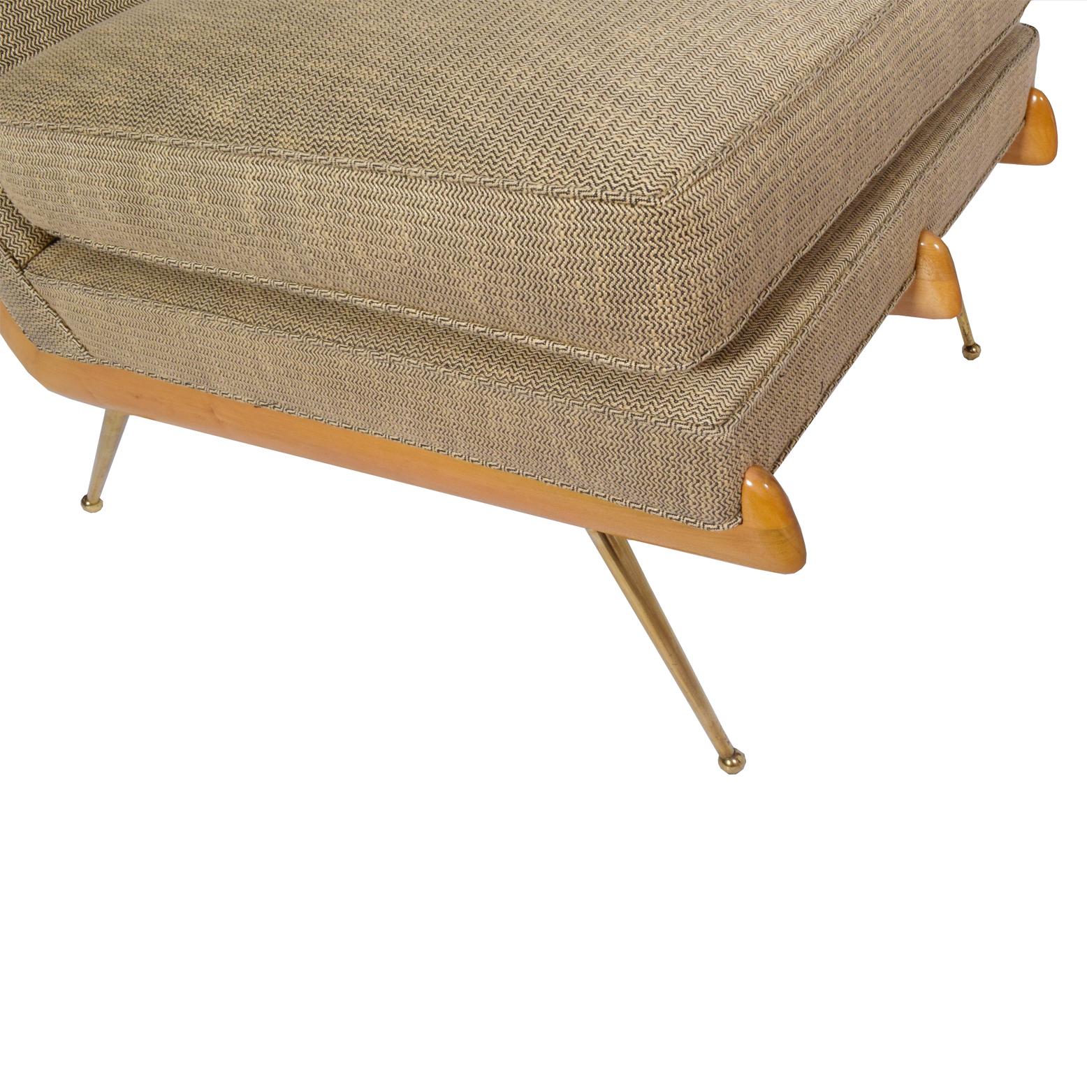 Tissu Fauteuil américain:: Robinson-Johnson Inc.:: 1956 Style de Robsjohn Gibbings
