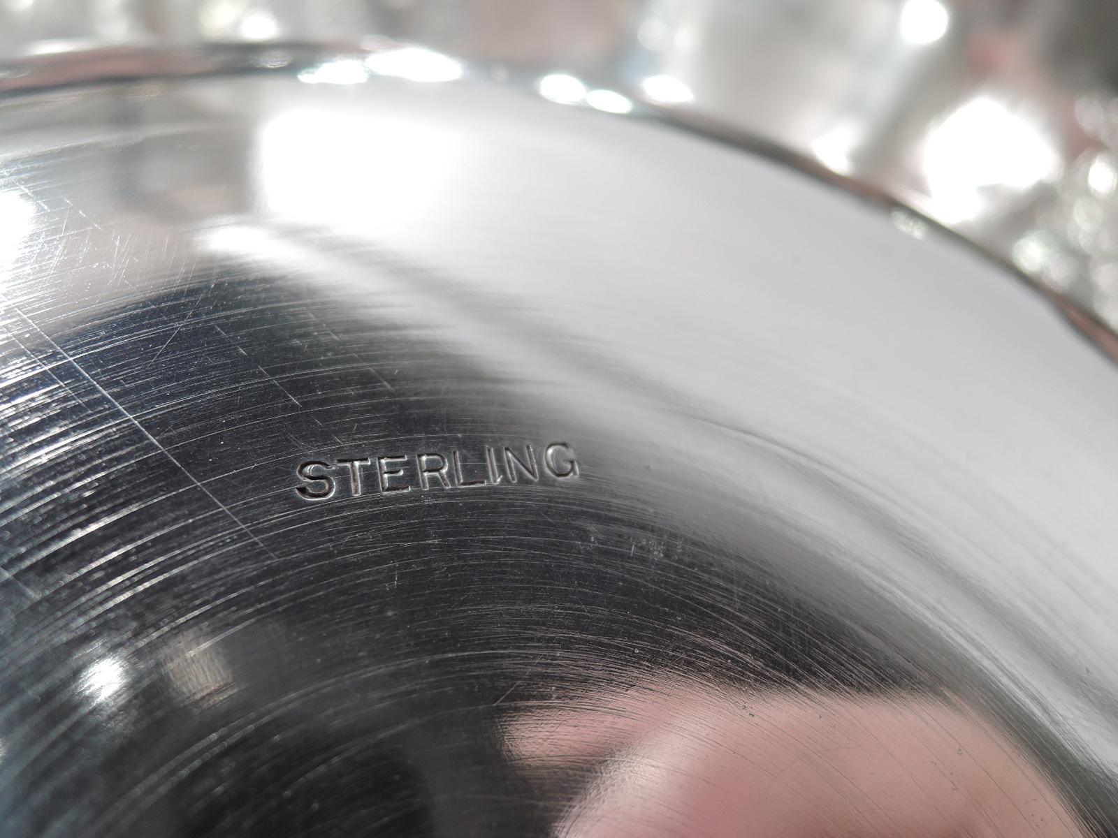 American Edwardian Regency Sterling Silver Centerpiece Bowl 3