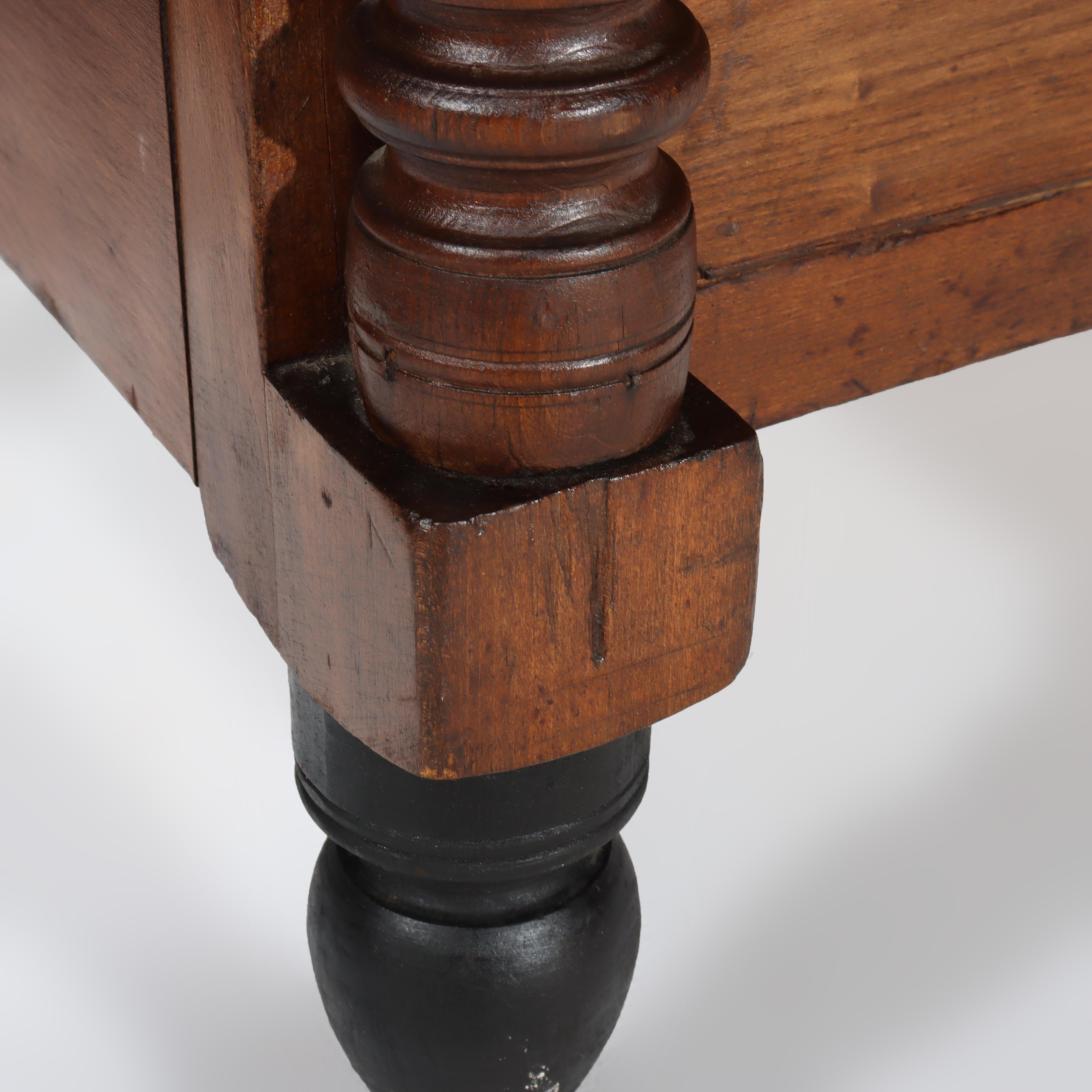 American Empire Cherry & Tiger Maple Gentlemen’s Chest C1840 For Sale 8