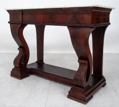 American Empire Console, Likely New York, 1850s