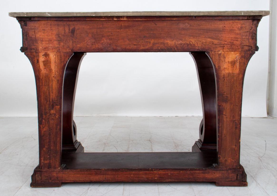 American Empire Console, Likely New York, 1850s For Sale 2