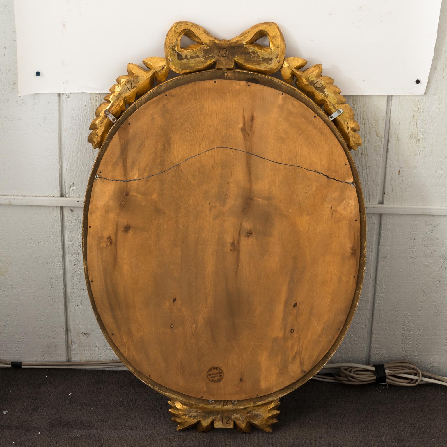 American Empire Gilded Mirror, circa 1890 For Sale 2