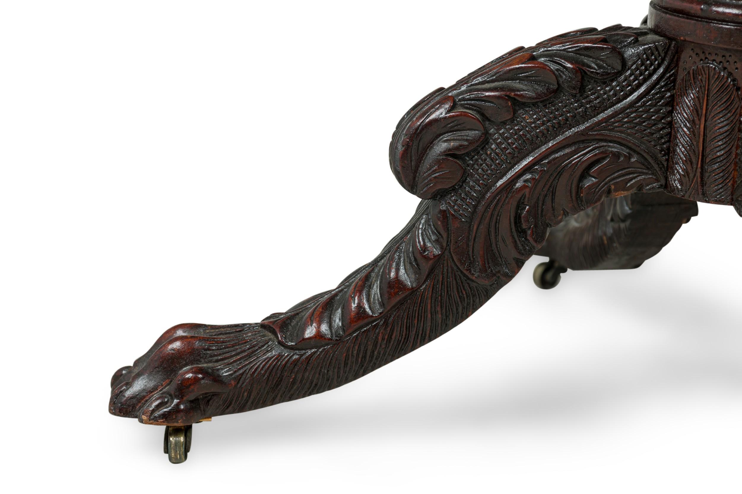 Acajou Table d'appoint en acajou de style Empire américain par Duncan Phyfe en vente