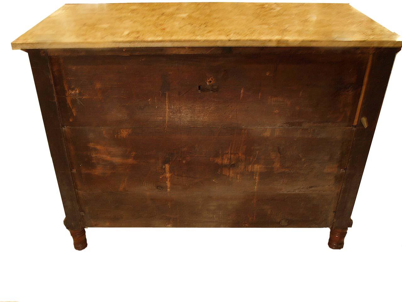 American Empire Marble Top Chest For Sale 5
