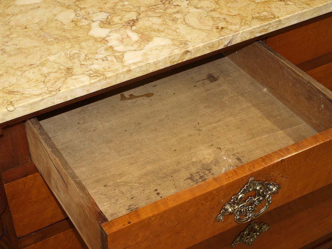 American Empire Marble Top Chest For Sale 2