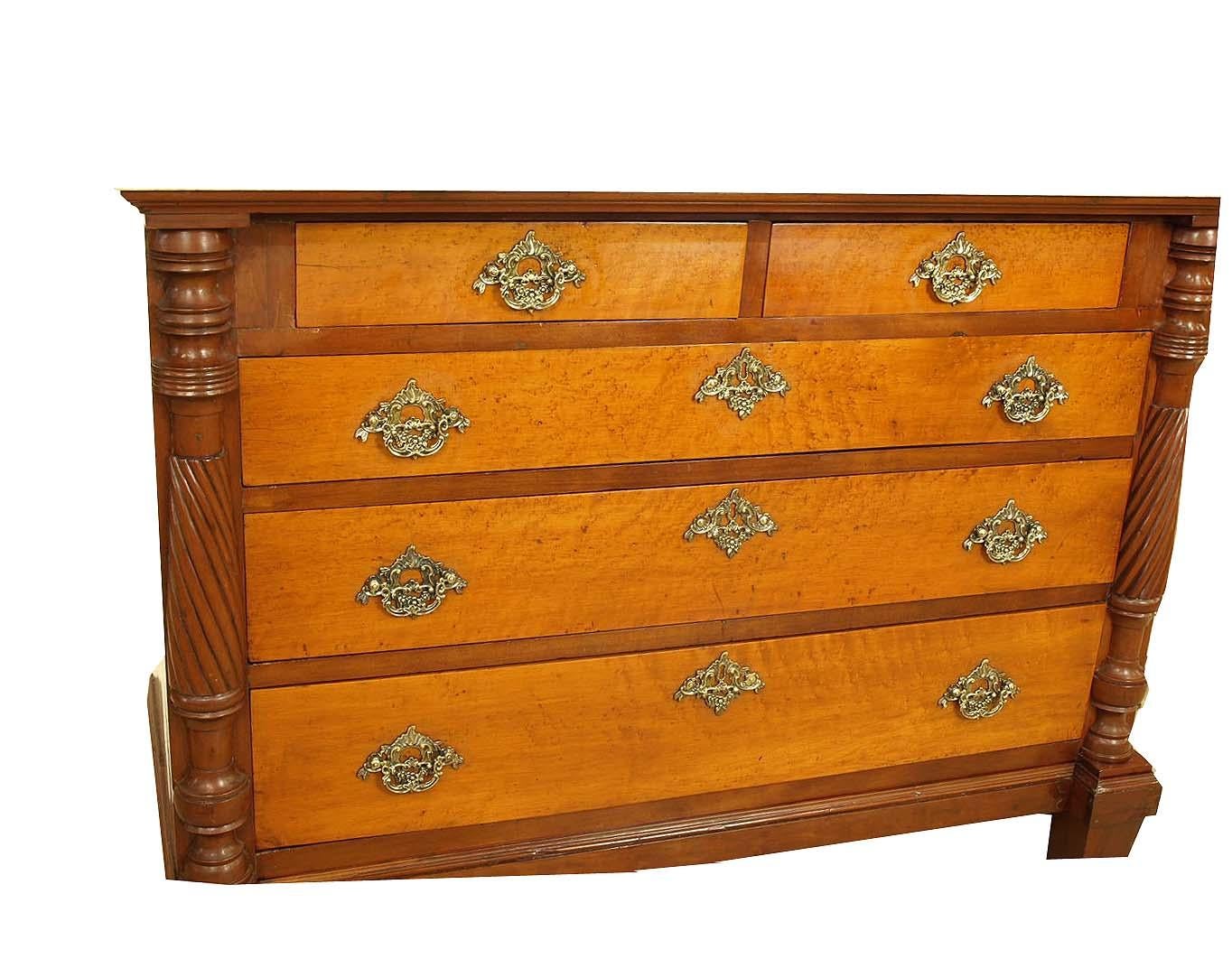 American Empire Marble Top Chest For Sale 3