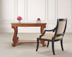 American Empire Oak Library Table from "And Just Like That…"