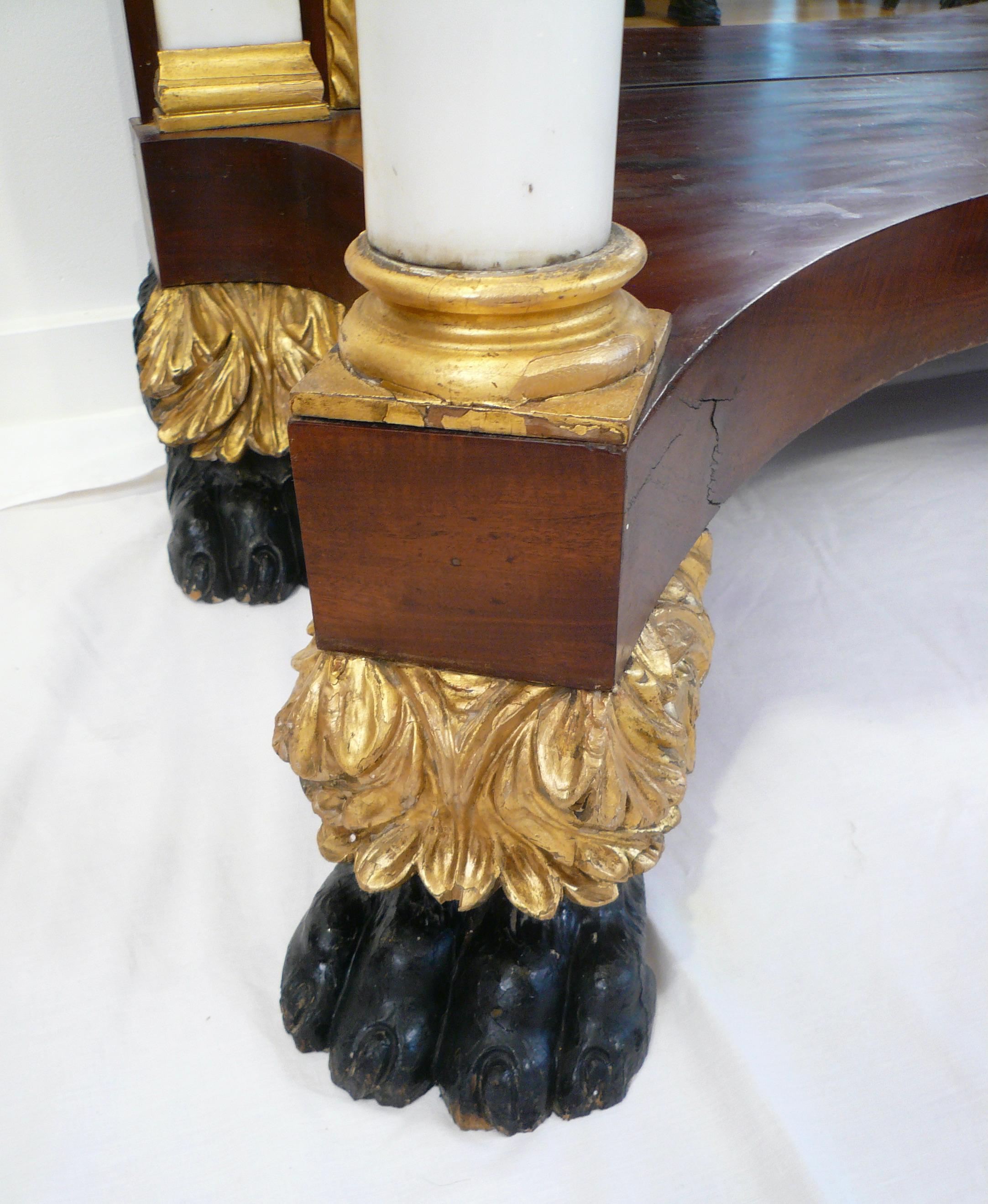 American Empire or Classical Pier Table, New York 5
