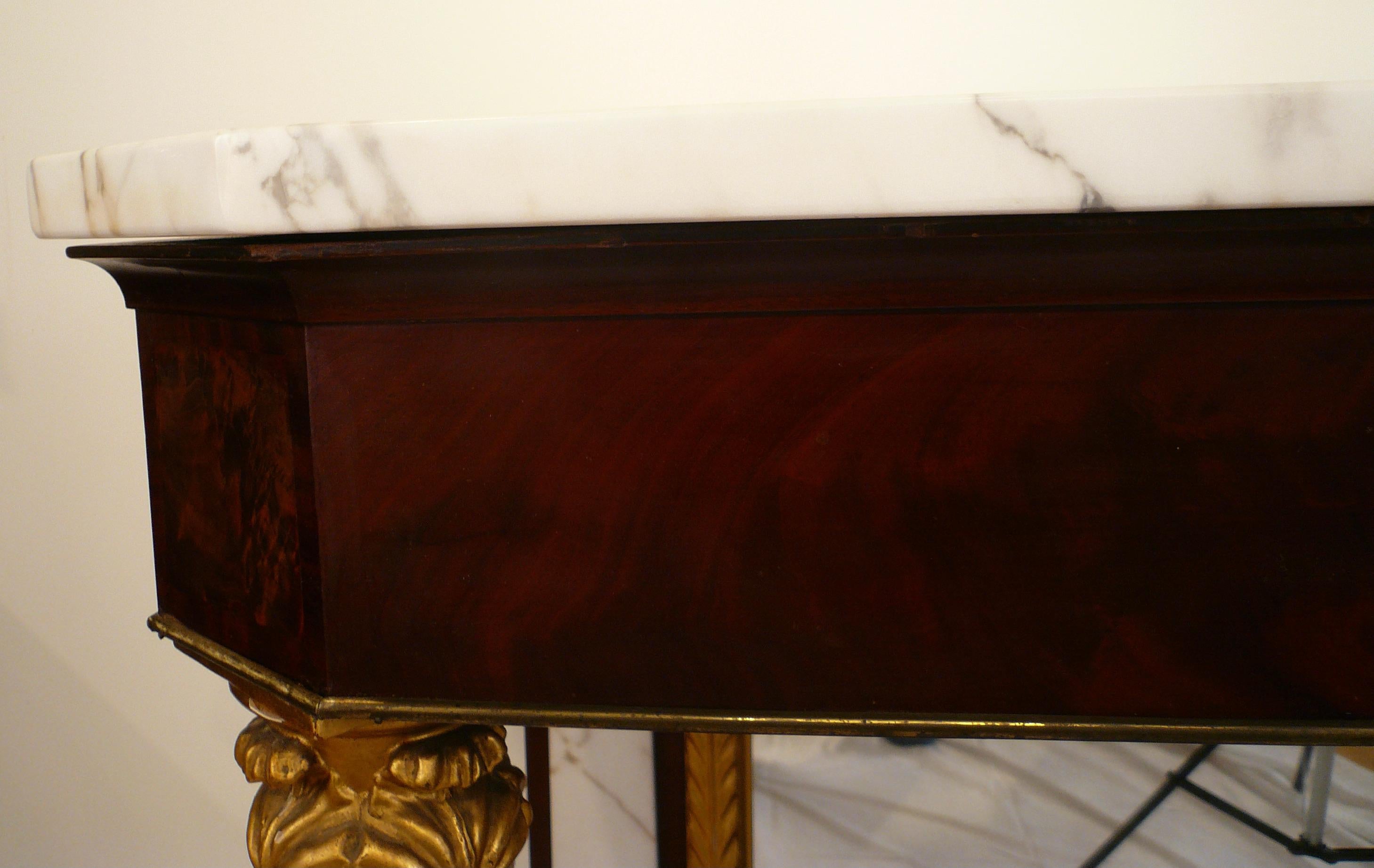 American Empire or Classical Pier Table, New York 6