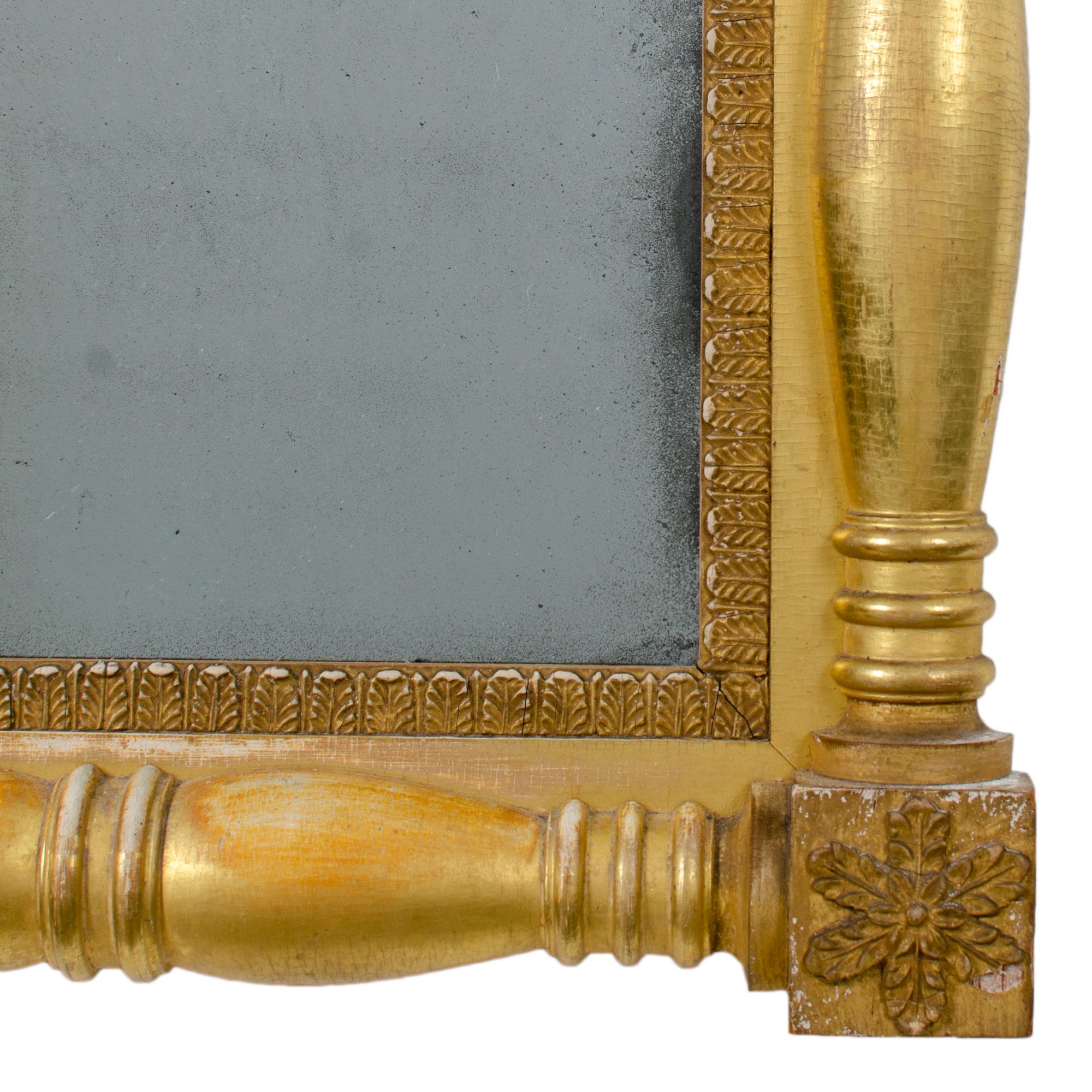 American Empire Pier Mirror, 19th Century For Sale 1