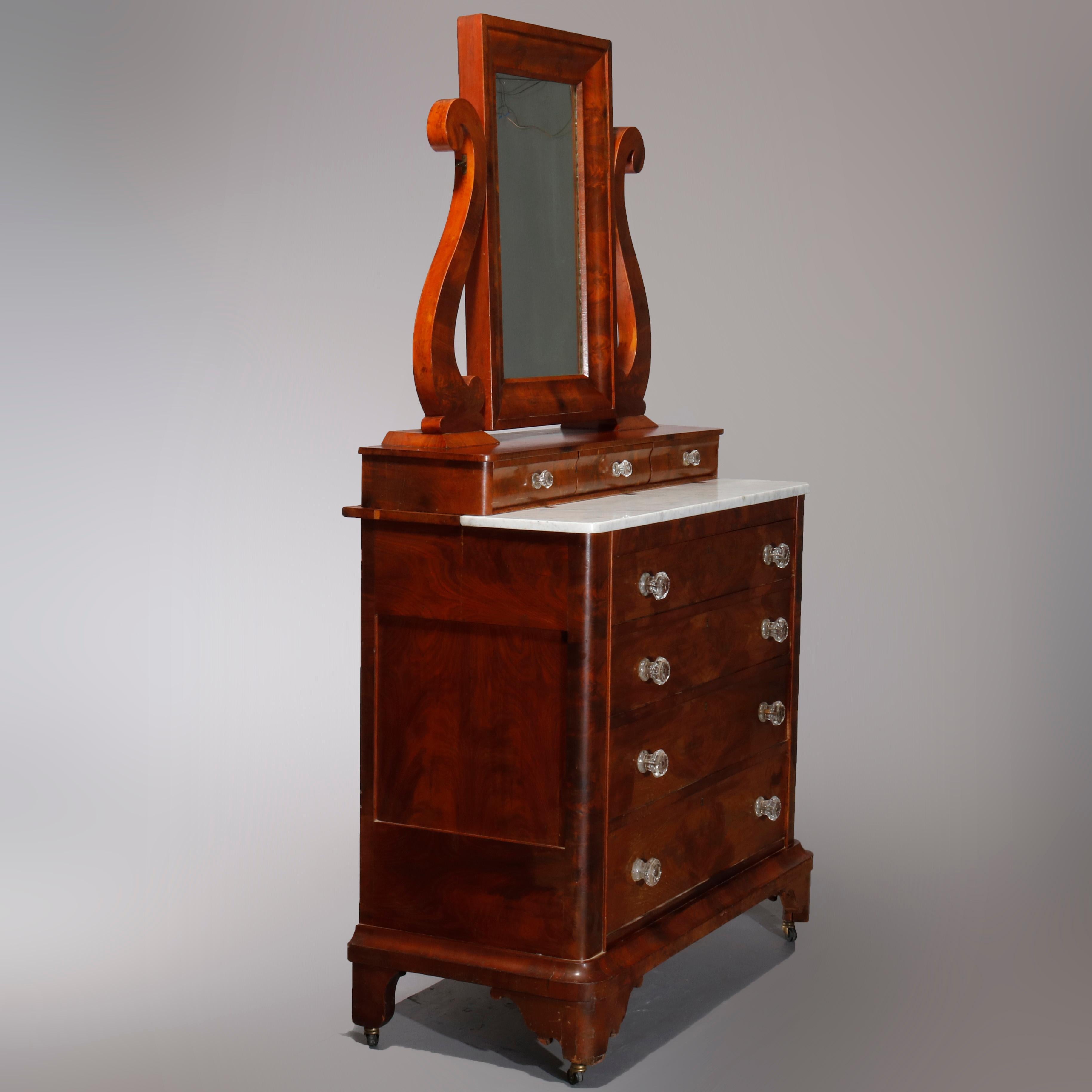 gentleman's dresser antique