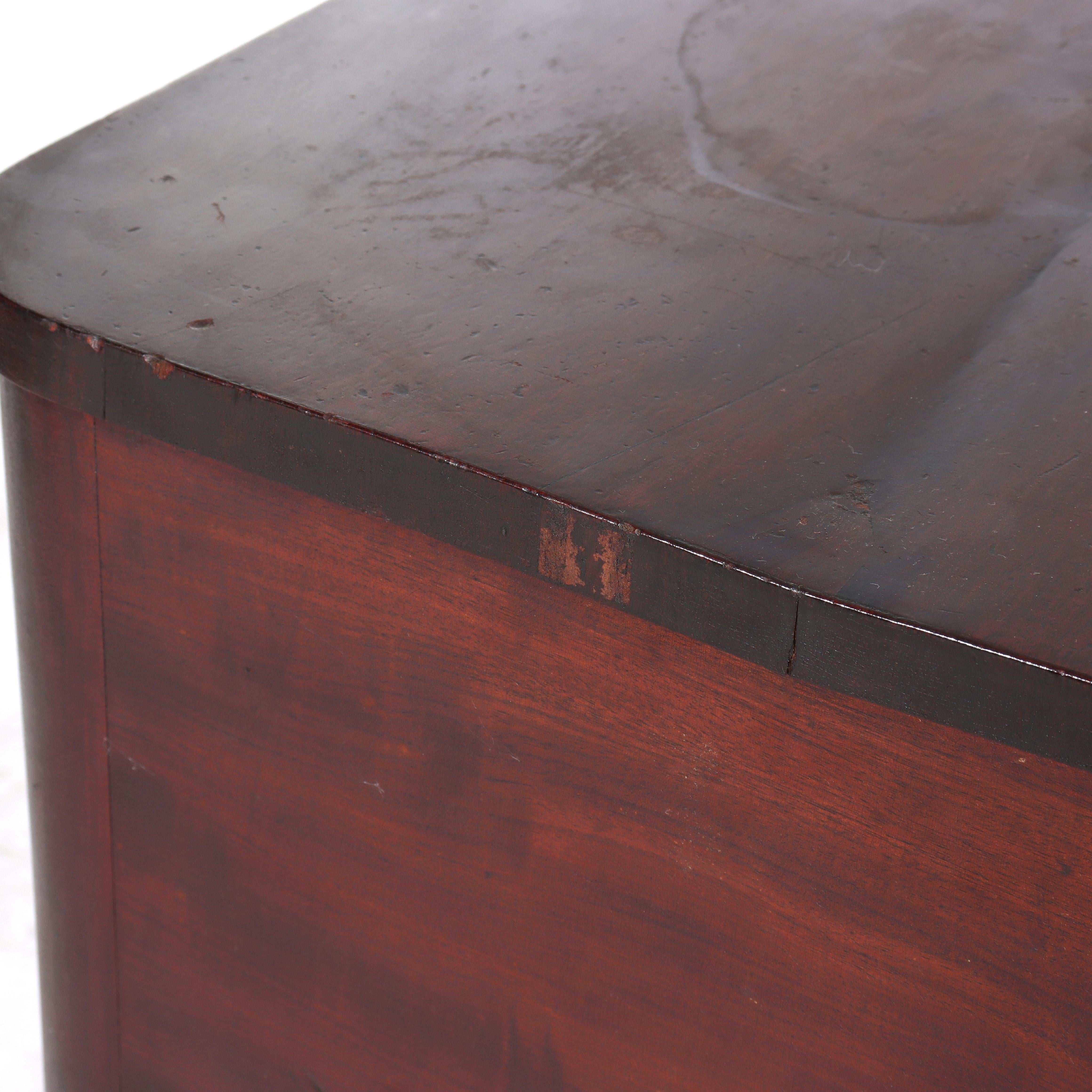 Support de travail en acajou pour Quervelle School de l'Empire américain C1840 en vente 3