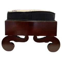 Used American Empire Revival Foot Stool 