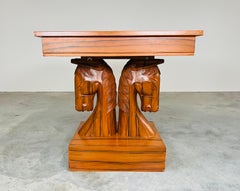 American Fantasy Knight Chess Table After William ‘Billy’ Haines Circa 1960