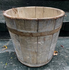 Antique American Farmhouse Wastebasket