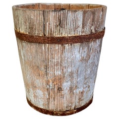 Antique American Farmhouse Wastebasket
