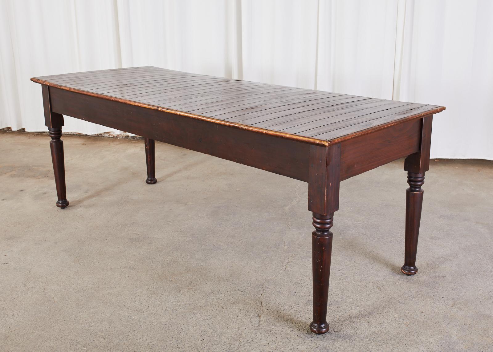 American Farmhouse Work Table for Abercrombie and Fitch 1