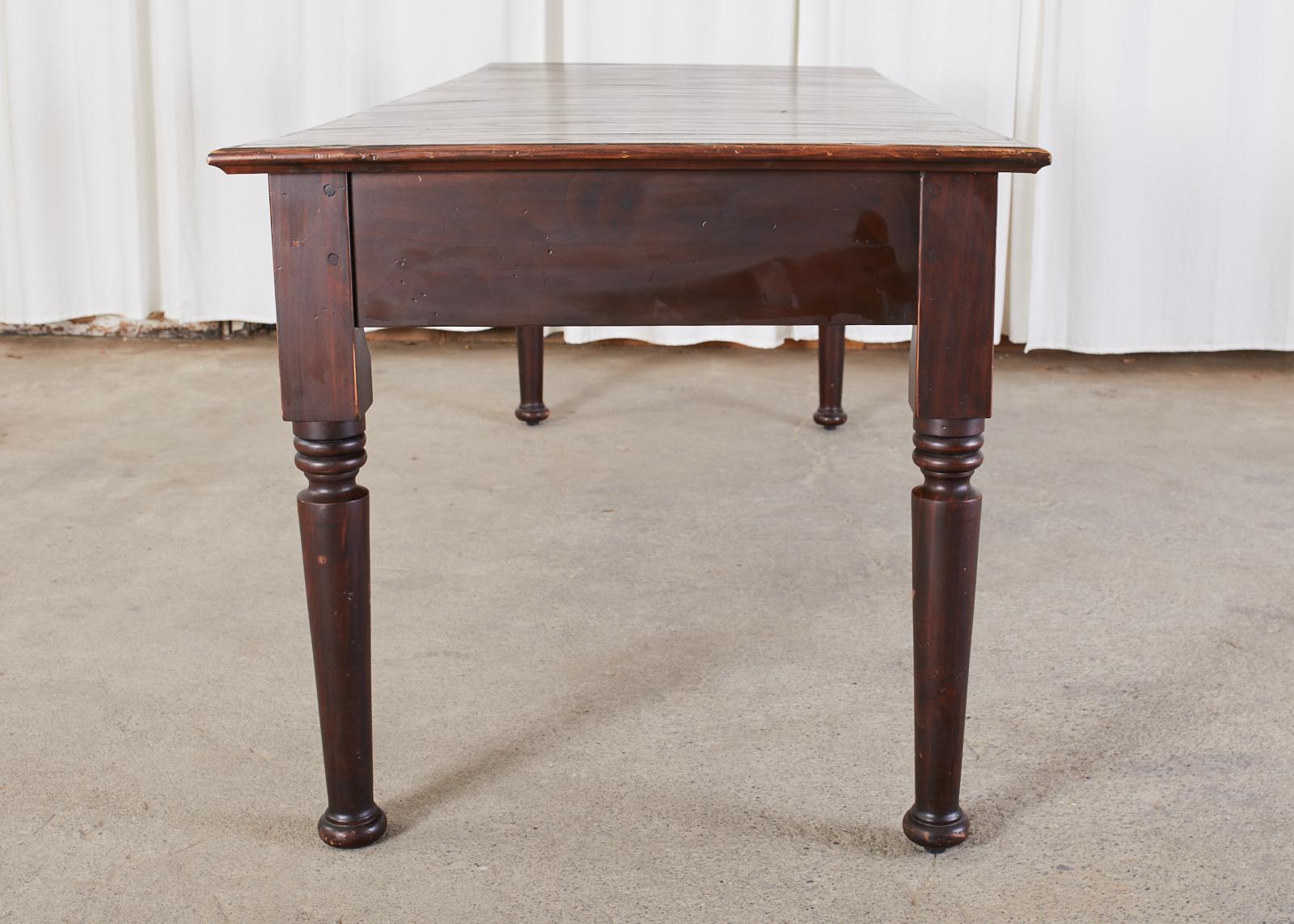 American Farmhouse Work Table for Abercrombie and Fitch 3