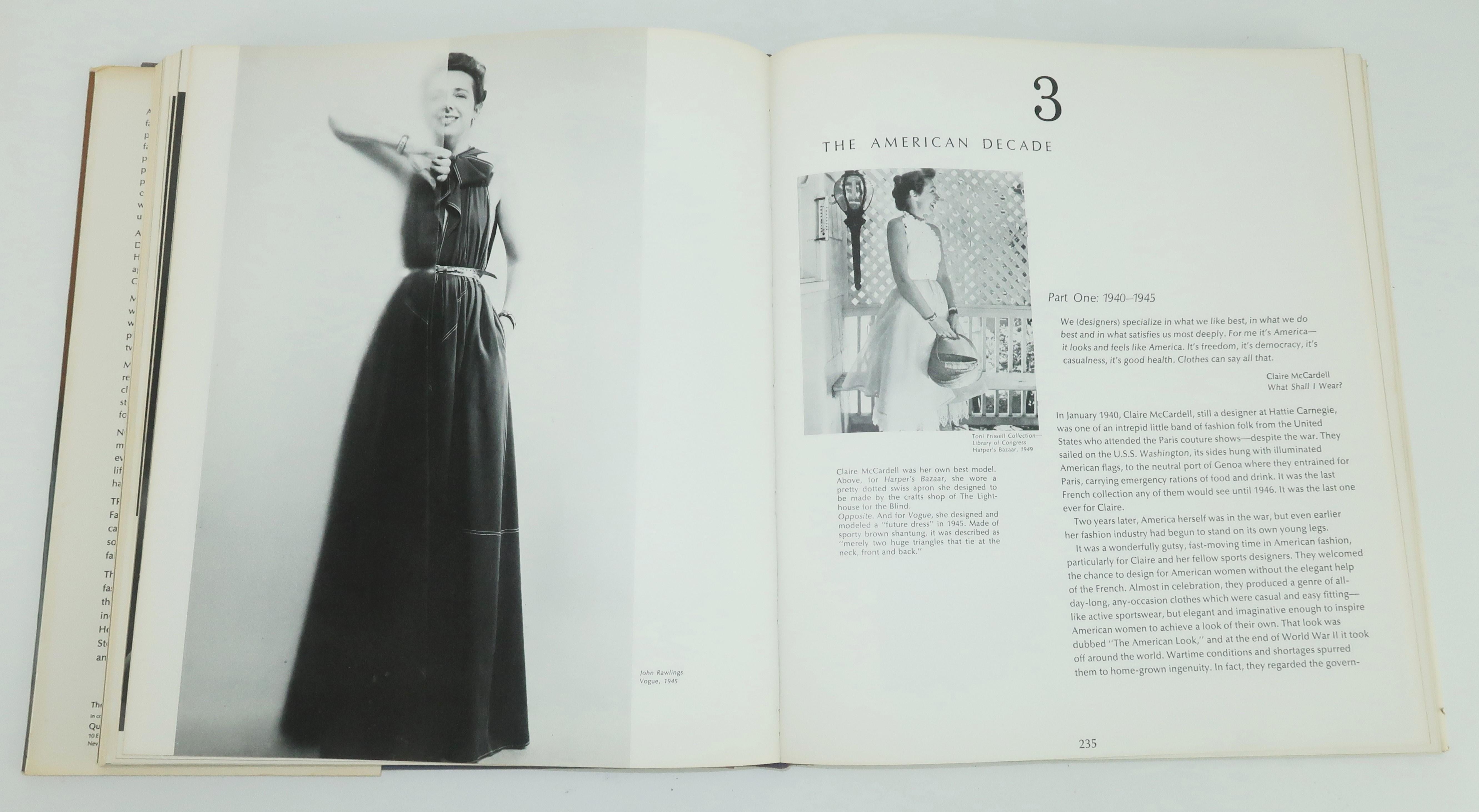 American Fashion Book Featuring Adrian, Mainbocher, McCardell, Norell, Trigere 1