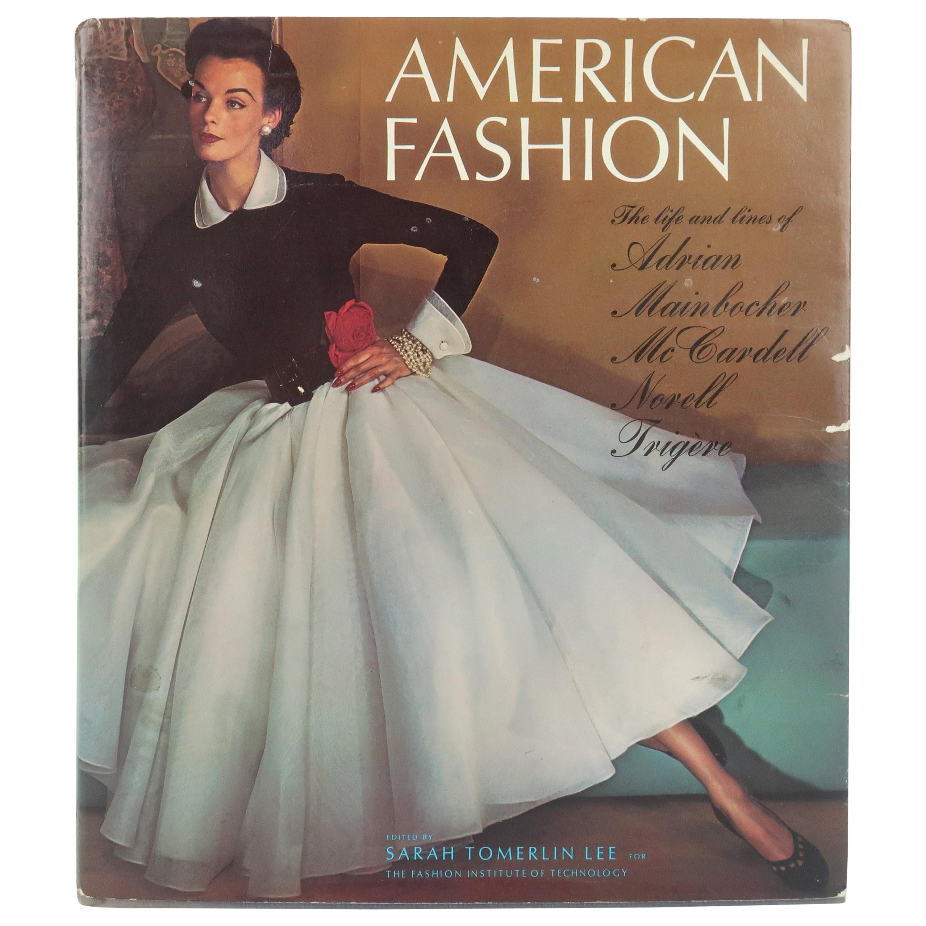 American Fashion Book Featuring Adrian, Mainbocher, McCardell, Norell,  Trigere at 1stDibs