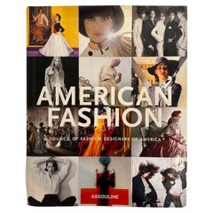 American Fashion Hardcover Coffee Table Book Assouline 2007