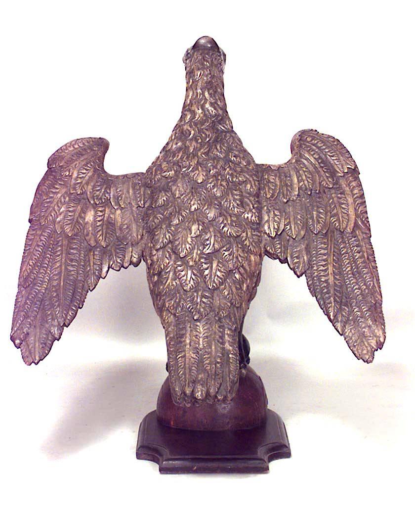Amerikanische Federal-Figur eines vergoldeten Adlers (amerikanisch) im Angebot