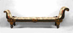 2 American Federal Sleigh Chaise