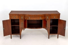 American Federal Figured Mahogany Sideboard