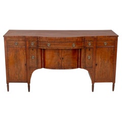 American Federal Figured Mahogany Sideboard