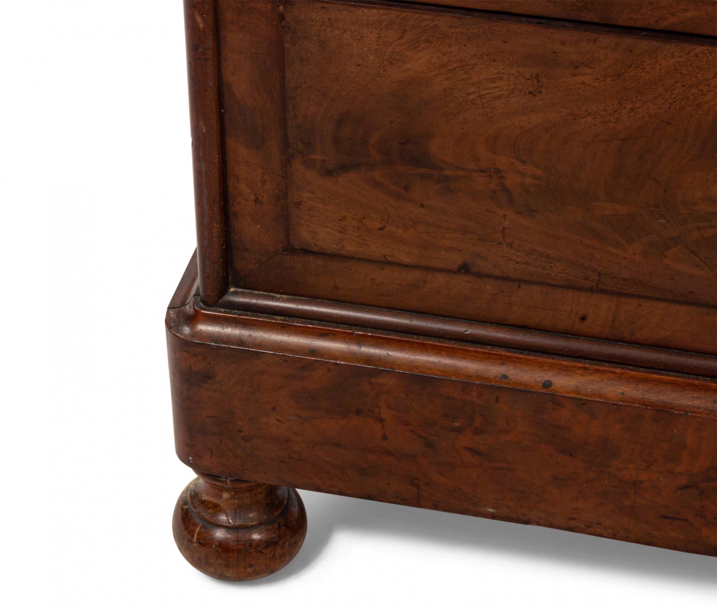 American Federal Mahogany Chest of Drawers with Black Marble Top 3