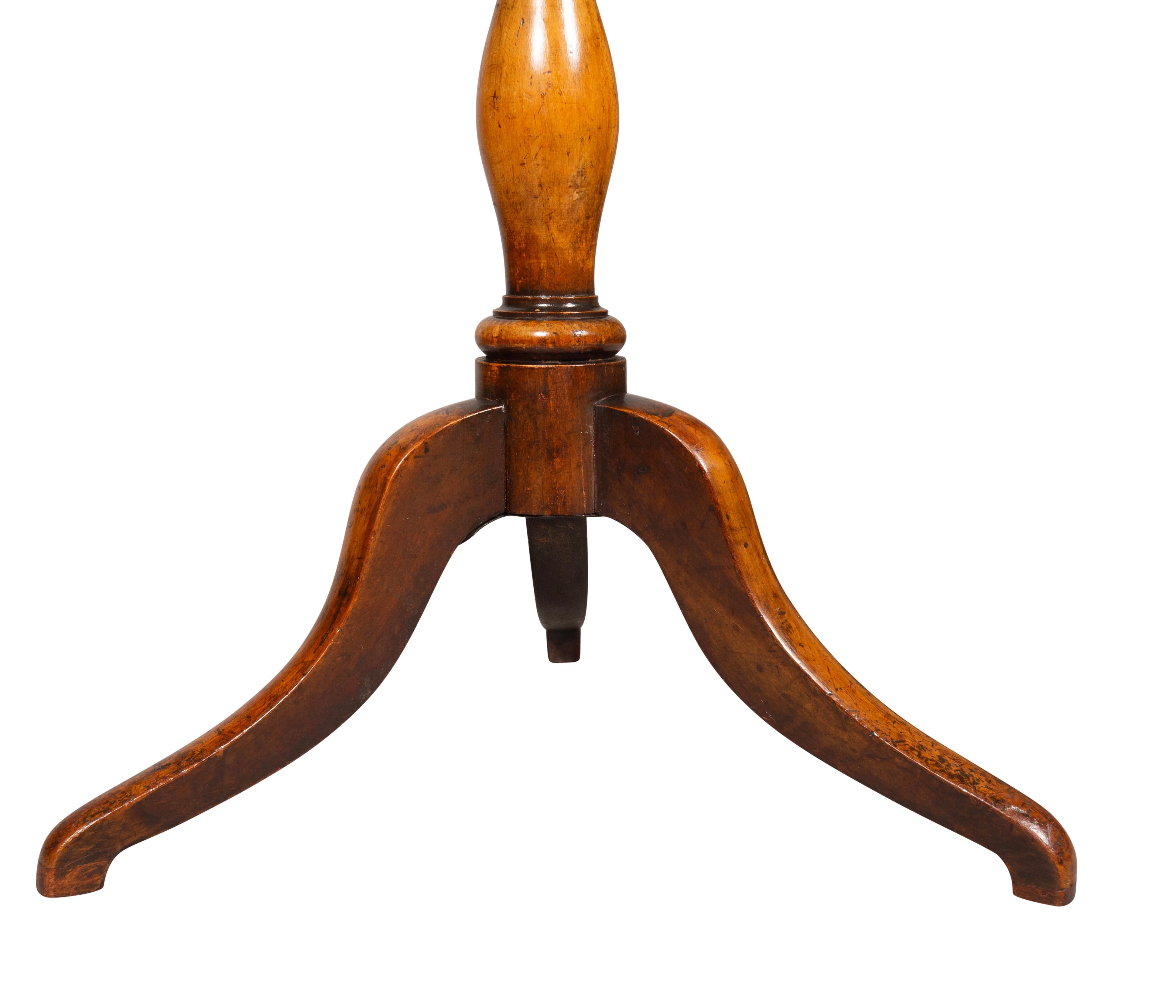 American Federal Maple Candlestand For Sale 4