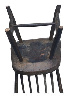 American Federal Painted Child's Windsor Chair, Early 19th Century